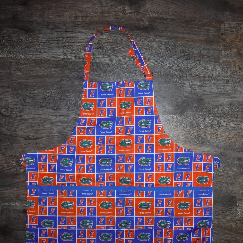 Florida Gators Football Apron Kitchen Cooking Baking Tailgating One Size - Picture 3 of 7